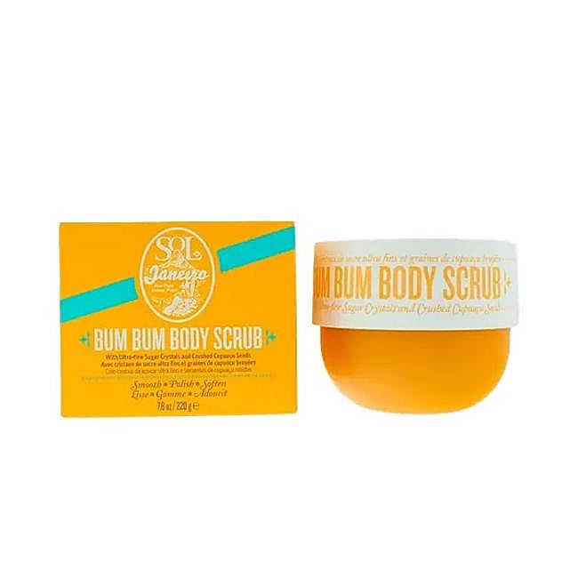 Brazilian Bum Bum Body Scrub de Sol de Janeiro.