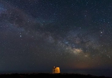 Cielo estrellado en Formentera