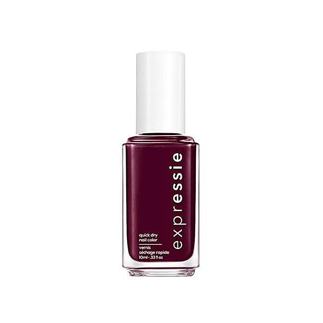 Esmalte de uñas en granate Expressie de Essie.