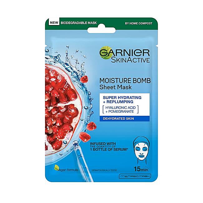 Mascarilla facial Hydra Bomb de Garnier