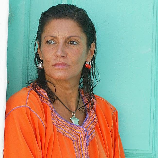 Carmina Ordóñez, en su etapa marroquí, en el esplendor de su belleza.