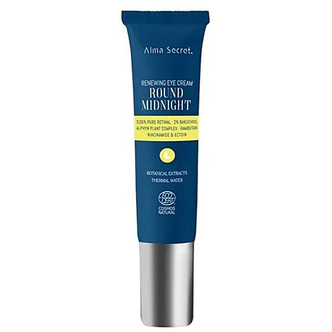 Round Midnight 0,05% Retinal Renewing Eye Cream de Alma Secret. Precio: 19,95 euros
