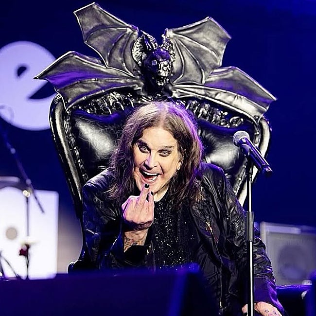 Ozzy Osbourne en su concierto de despedida.