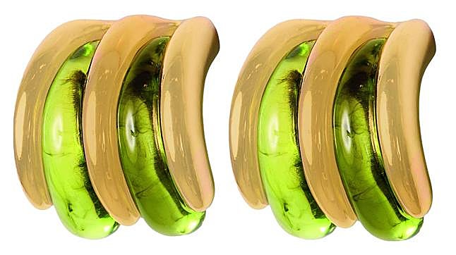 Pendientes de Mango x Kaia Gerber.