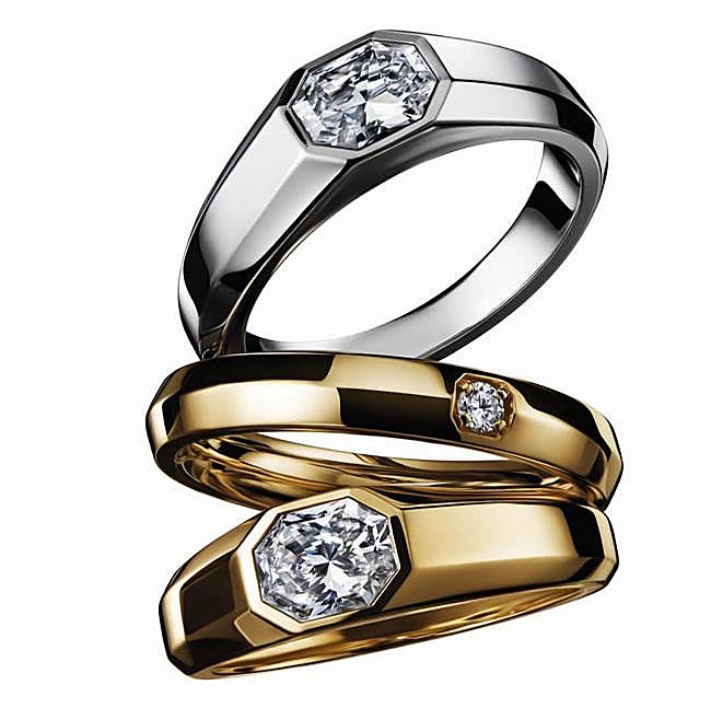 Anillos Octagon de Swarovski.