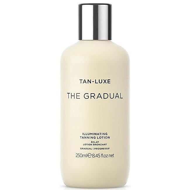 The Gradual Illuminating Tanning Lotion de Tan-Luxe. Precio: 28,20 euros