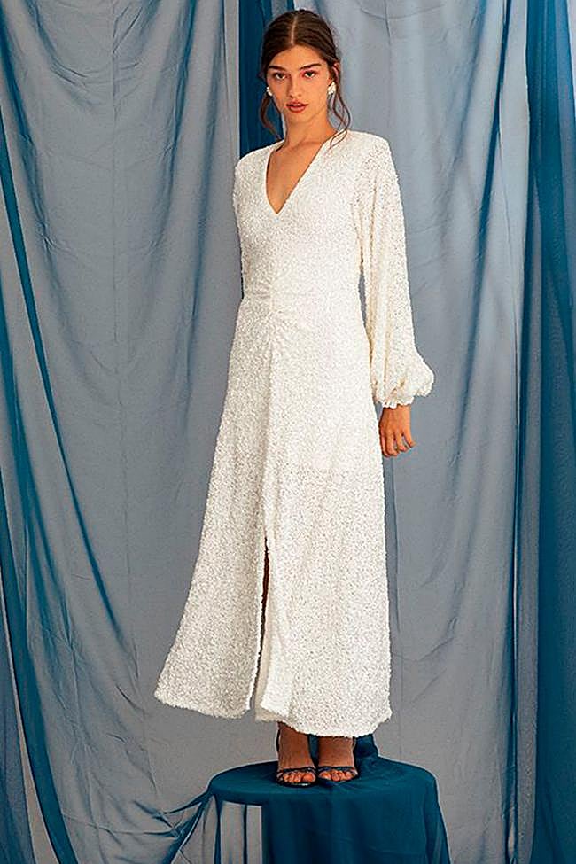 Vestido Sirin con lentejuelas de Rotate Birger Christensen