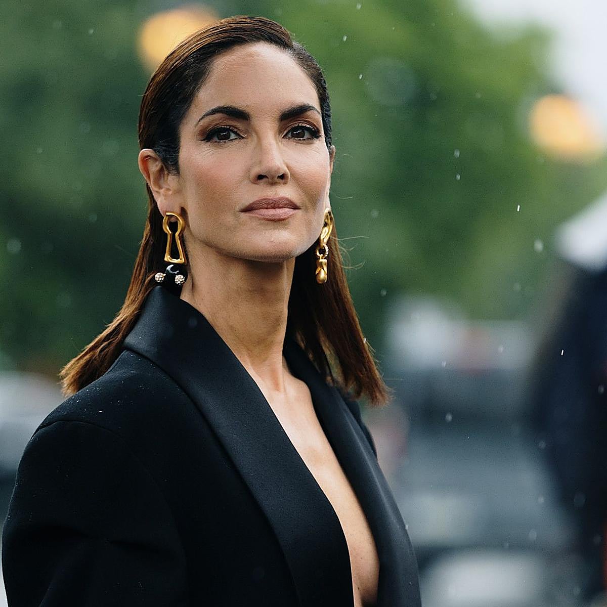 Eugenia Silva con piel madura lisa