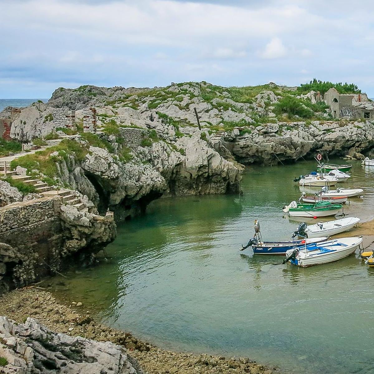 Puerto de Isalres, en Cantabria.