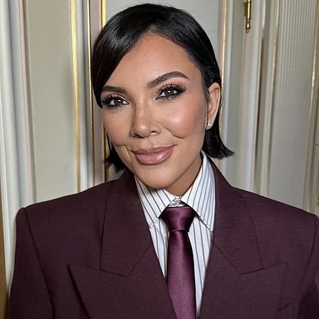 El juvenil rostro de Kris Jenner, sexagenaria.
