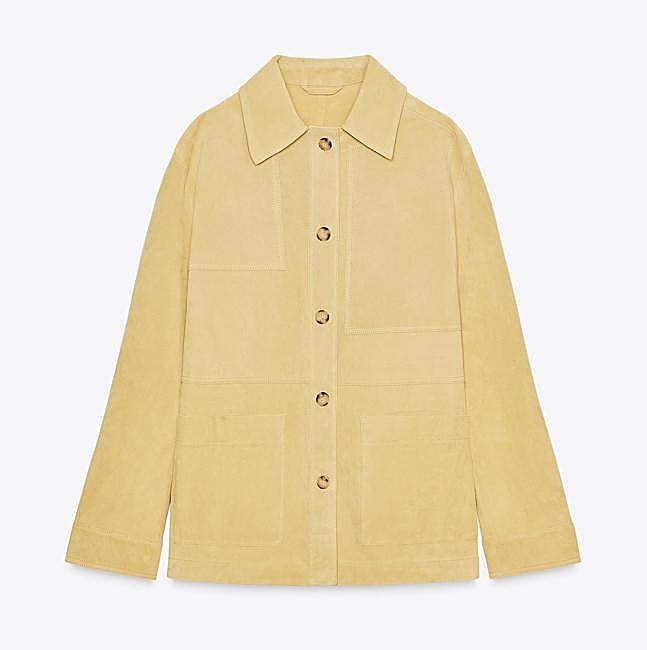 La chaqueta de Zara.