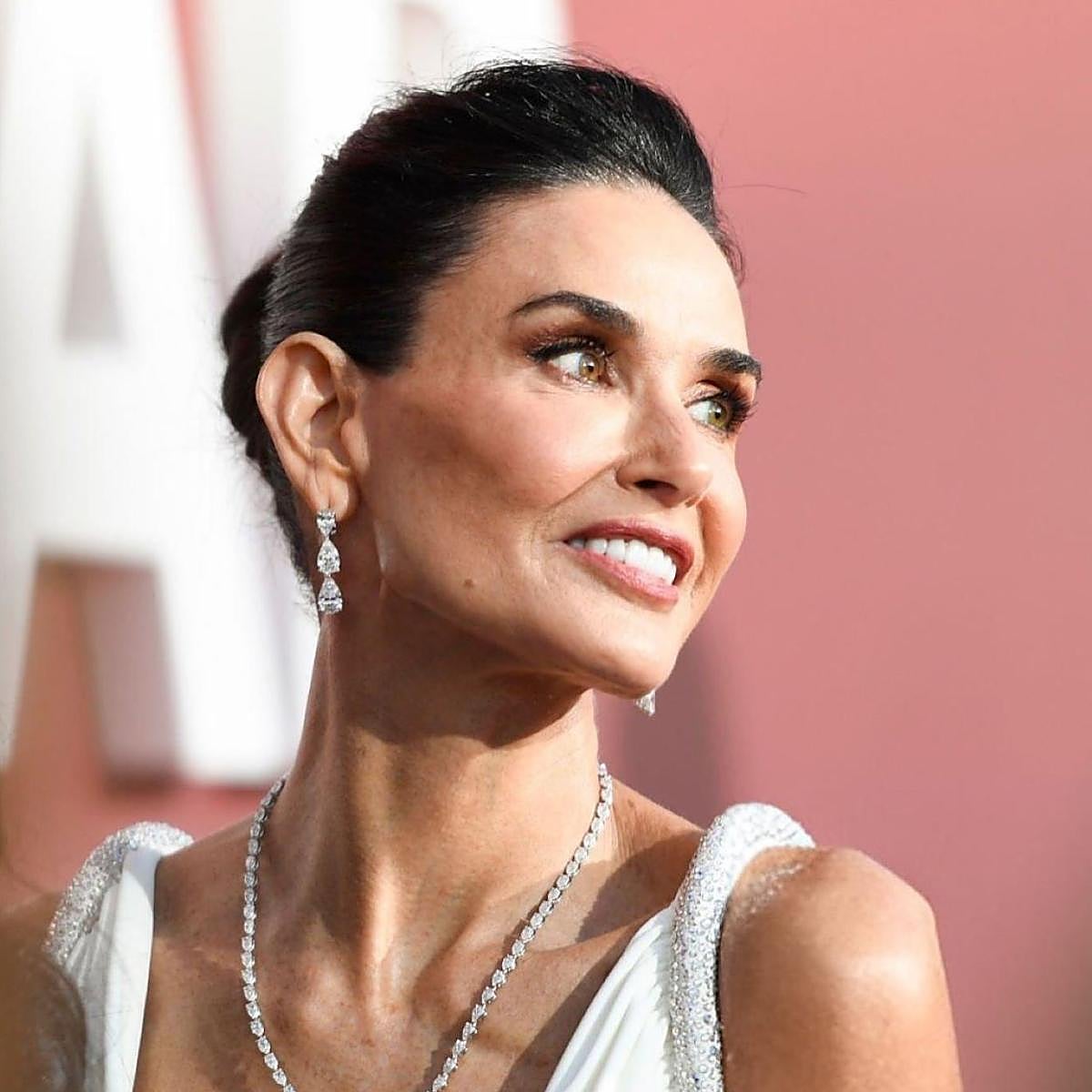 Demi Moore con párpado firme