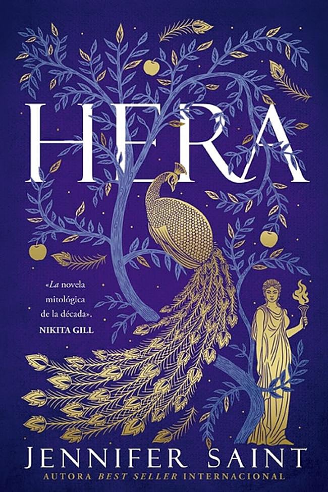 Portada de Hera, la nueva novela de Jennifer Saint.