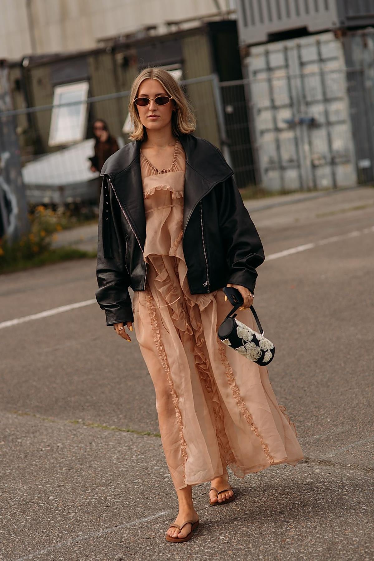 Street Style en la Semana de la Moda de Copenhague.