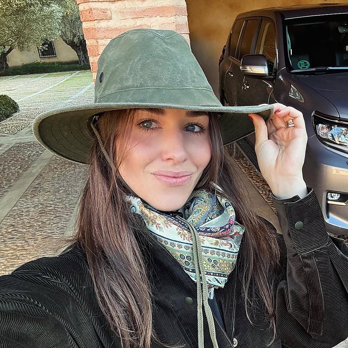 Carmen Ballesteros acaba de ser madre por primera vez.