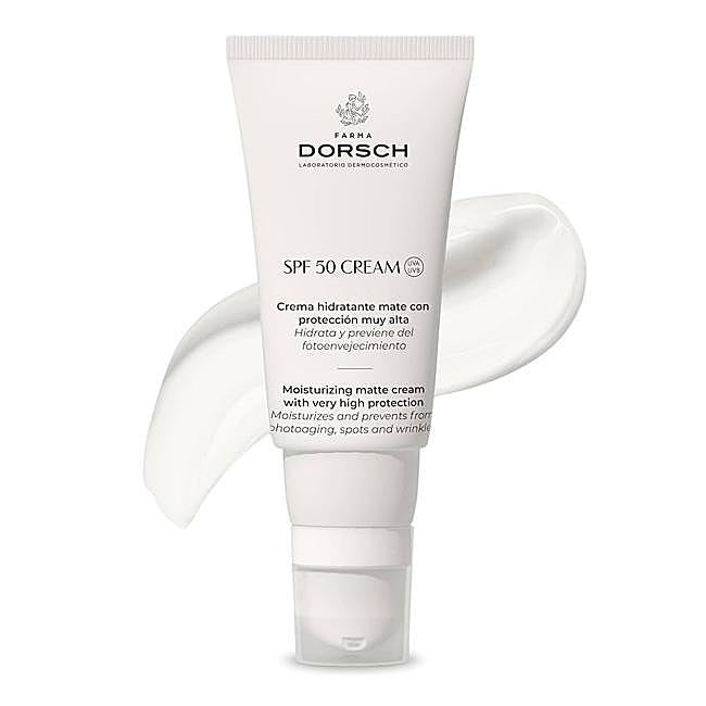 Farma Dorsch Crema Hidratante Antiedad SPF 50+.