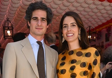 Sofía Palazuelo y Fernández Fitz-James Stuart, duques de Huéscar.