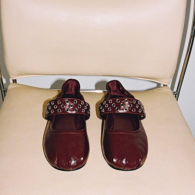 Bailarinas con tachuelas de Mango (49,99 euros)