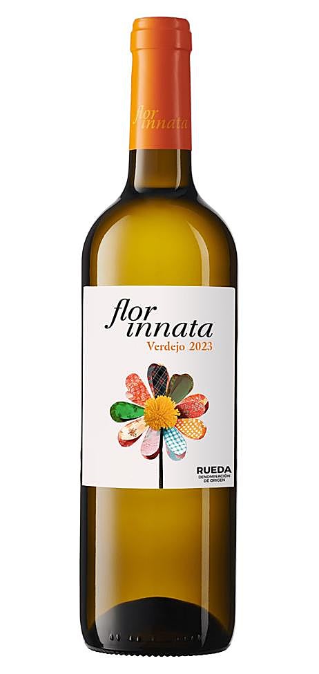 Botella de Flor Innata Verdejo.