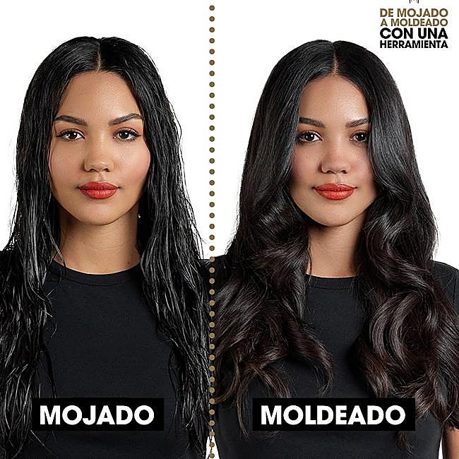 El antes y el después de usar este cepillo de ghd.