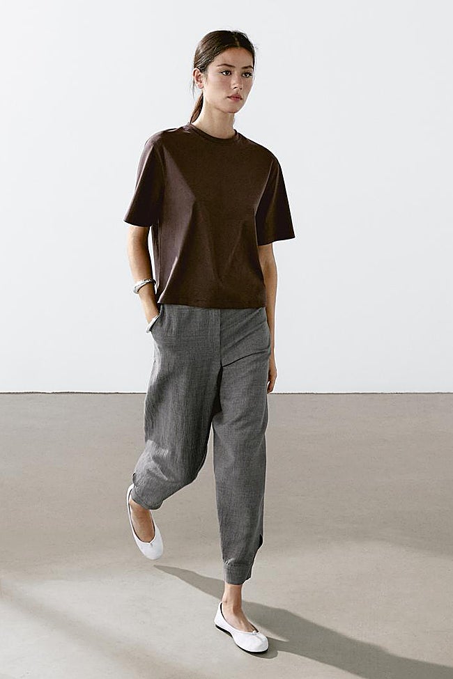 Pantalón abullonado de Massimo Dutti (89,99 euros)