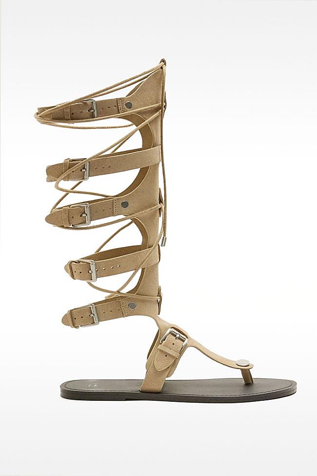 Las sandalias de Parfois.