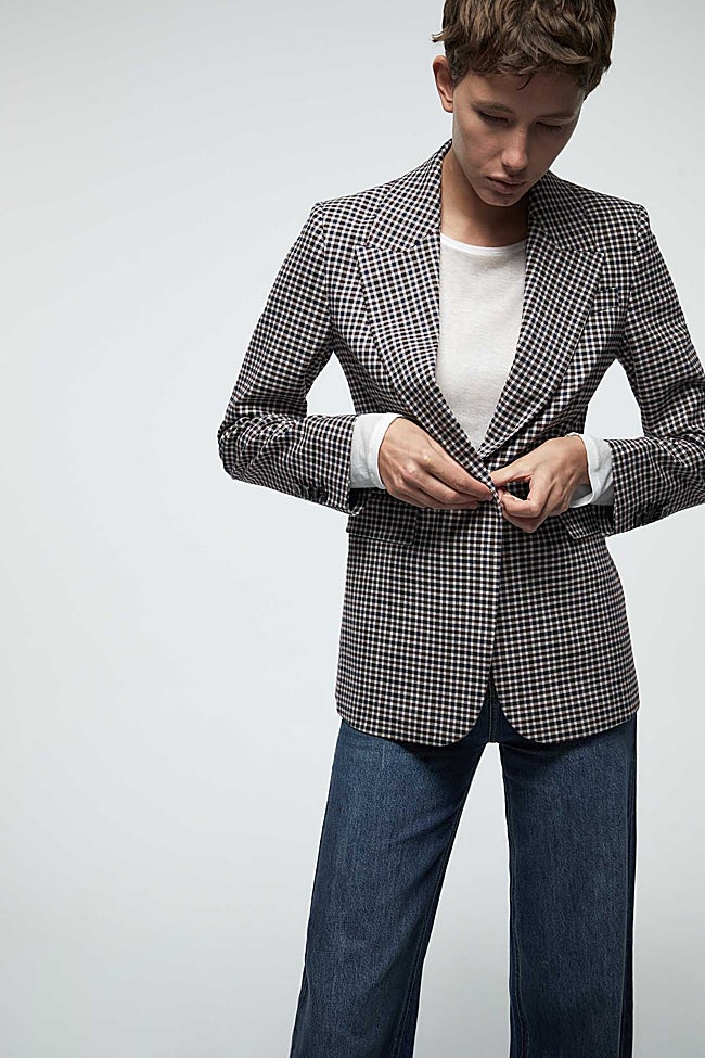 Chaqueta estampada de Sfera (49,99 euros)