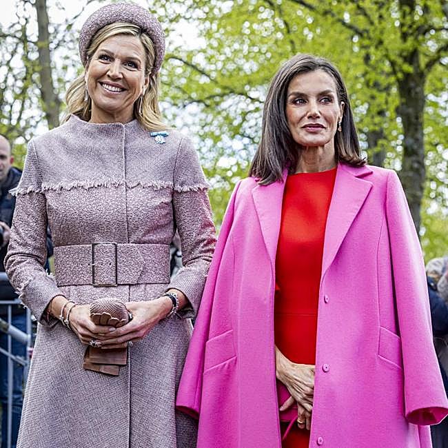 Máxima de Holanda y la reina Letizia siempre se han mostrado muy cercanas.
