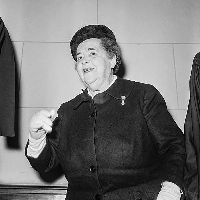 La periodista Elsa Maxwell.