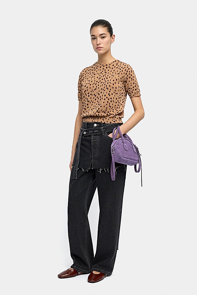 Jersey con estampado animal de Parfois (27,99 euros)