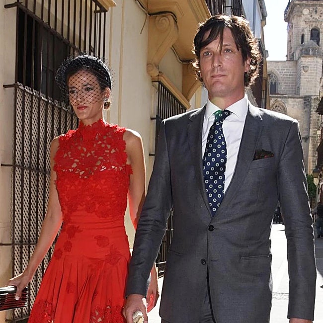 Clara Caruana junto a Luis Medina.