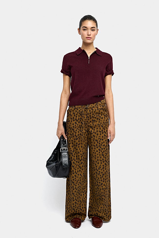 Pantalón estampado de Parfois (39,99 euros)