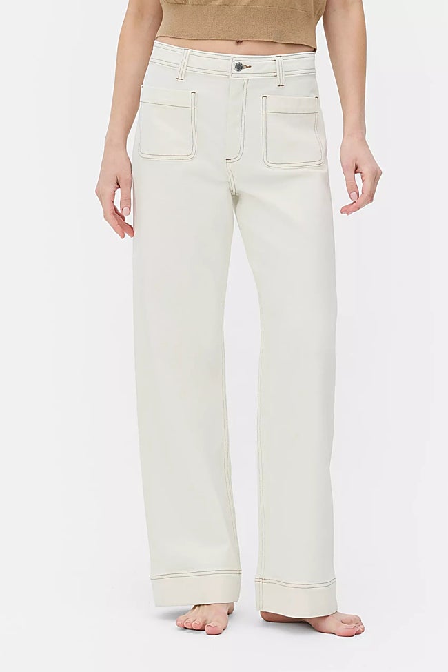 Vaqueros blancos de Primark (26 euros)