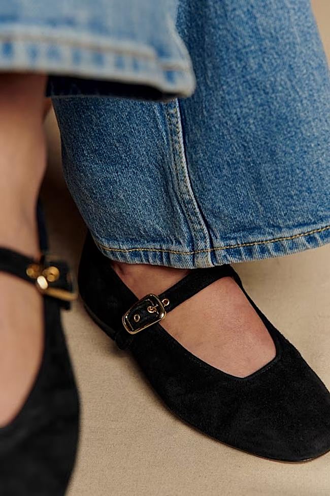 Bailarinas Valentin de Sézane. (175 euros).