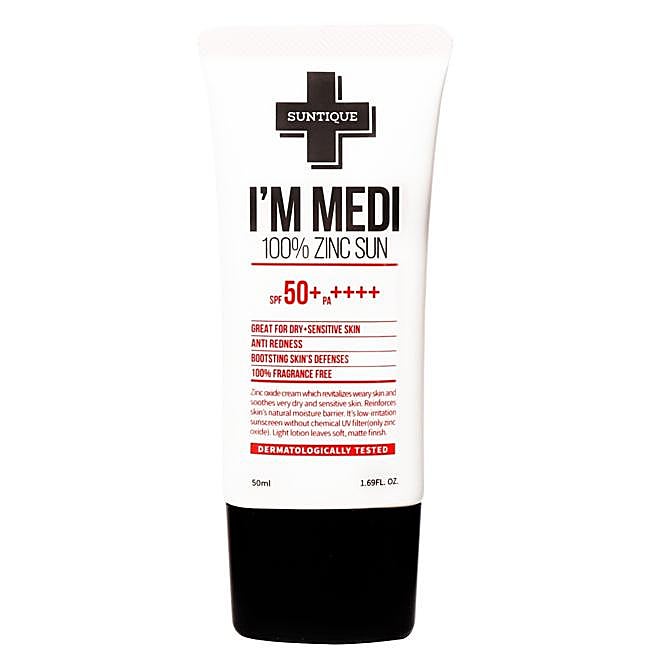 Suntique I'M Medi 100% Zinc Sun SPF50+.