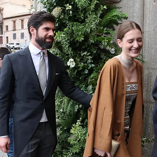 Fernando Palazuelo junto a Micaela Belmont.