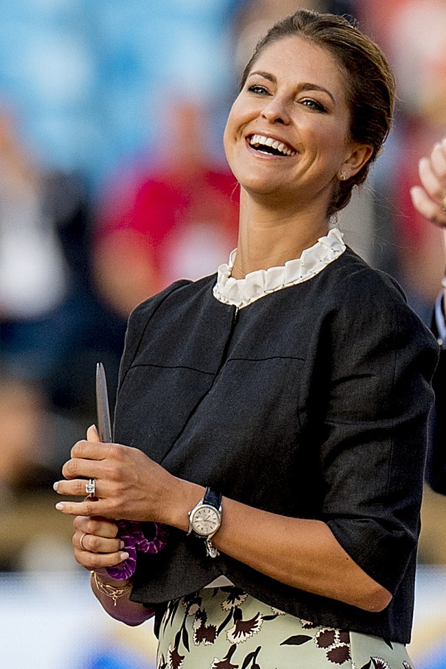 Magdalena de Suecia es una gran aficionada a los relojes.