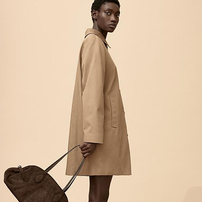 Abrigo sobretodo, 44,99 euros.