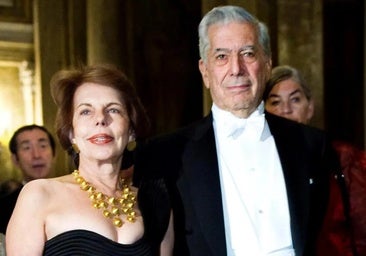 Patricia Llosa junto a Mario Vargas Llosa en 2010.