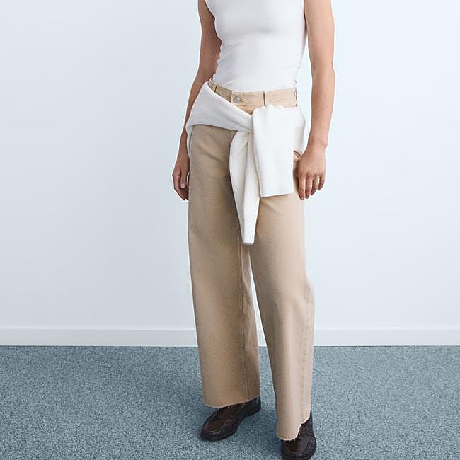 Jeans culotte de Mango, 29,99 euros.