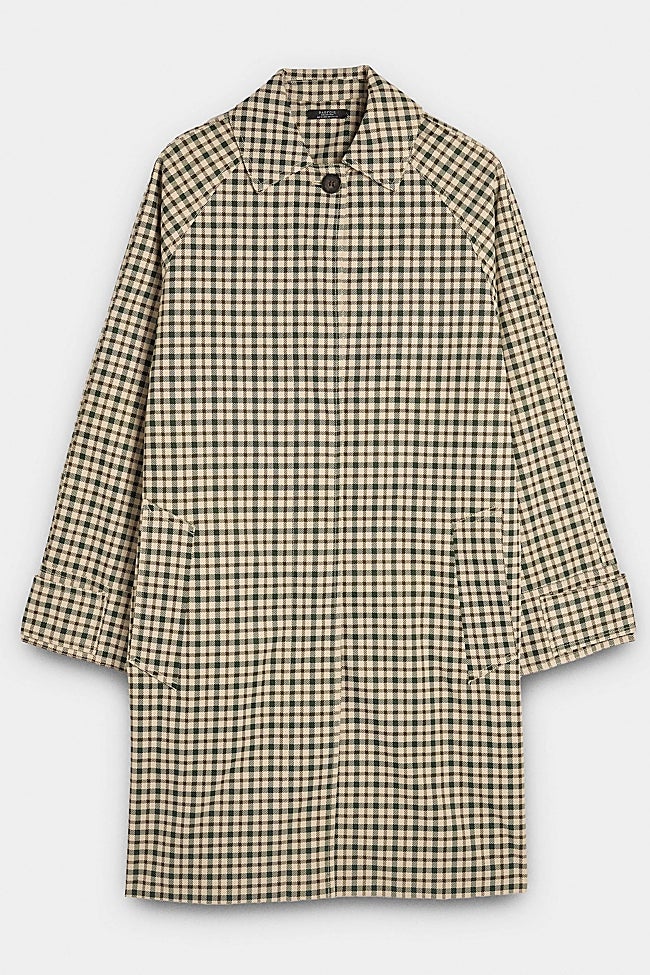 Chaqueta con estampado de cuadros de Parfois (69,99 euros)