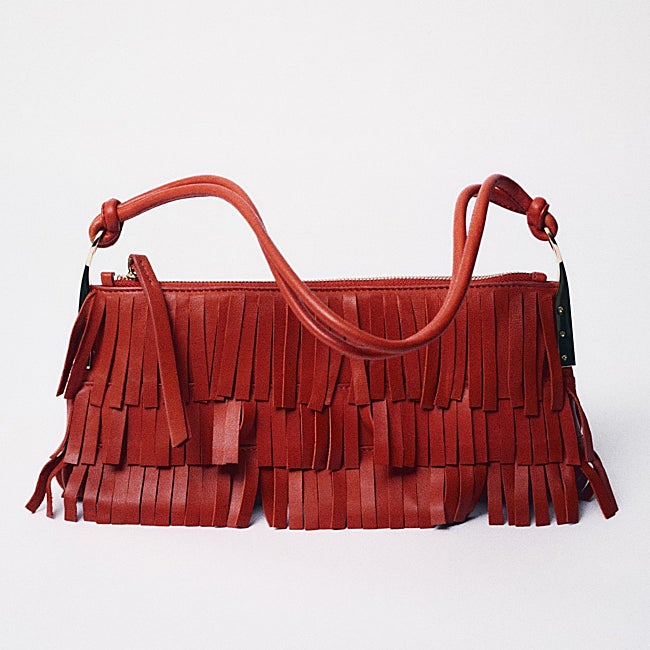 Bolso con flecos de Mango (89,99 euros)