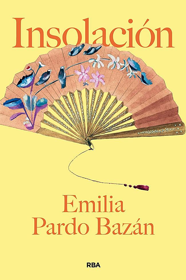 Portada de Insolación, la polémica novela que Emilia Pardo Bazán publicó a comienzos del siglo XX.