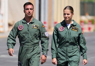 Lo que no se vio de Leonor en la Academia General del Aire: miedo a volar y la intención de ir «poco a poco»