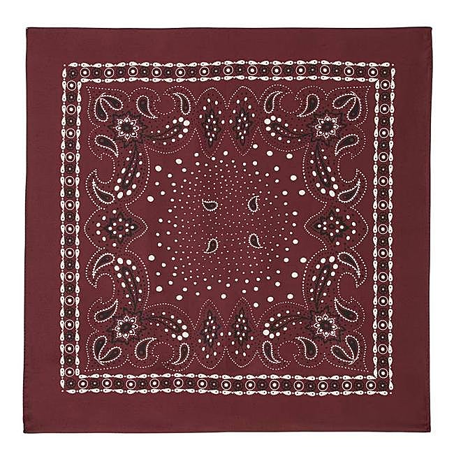 Pañuelo de mujer de seda estampado bandana (95€ en El Corte Inglés)