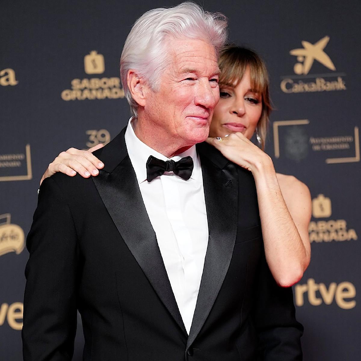 Alejandra y Richard Gere, en la ceremonia de los Goya.