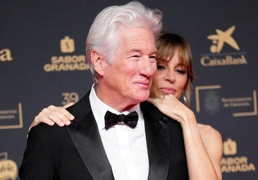 Alejandra y Richard Gere, en la ceremonia de los Goya.