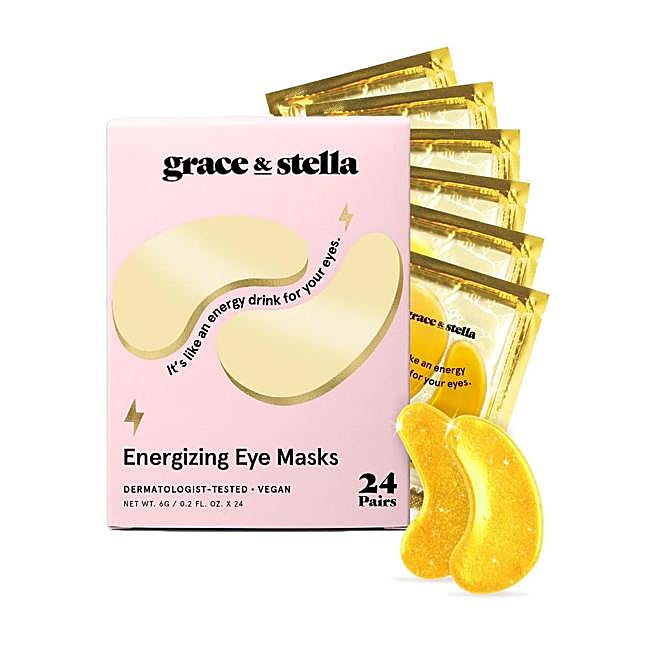Parches Energizing Eye Masks de Grace & Stella