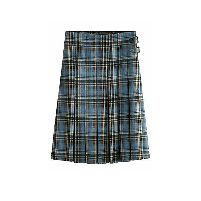 Falda de cuadros de Next, 65 euros.