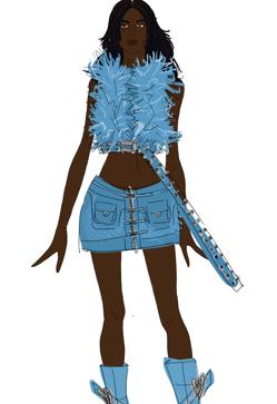 Imagen secundaria 2 - Looks y boceto de Dominnico.